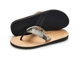 cow hide flop