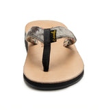 cow hide flop