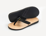 loafer black canvas