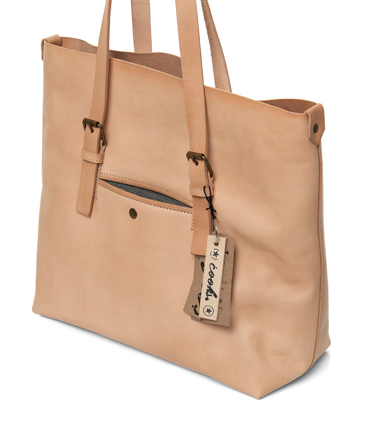 The Field Bag - Vegetable Tanned Leather Tote XL