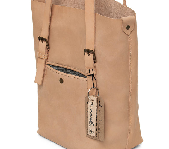 The Field Bag - Vegetable Tanned Leather Tote Large
