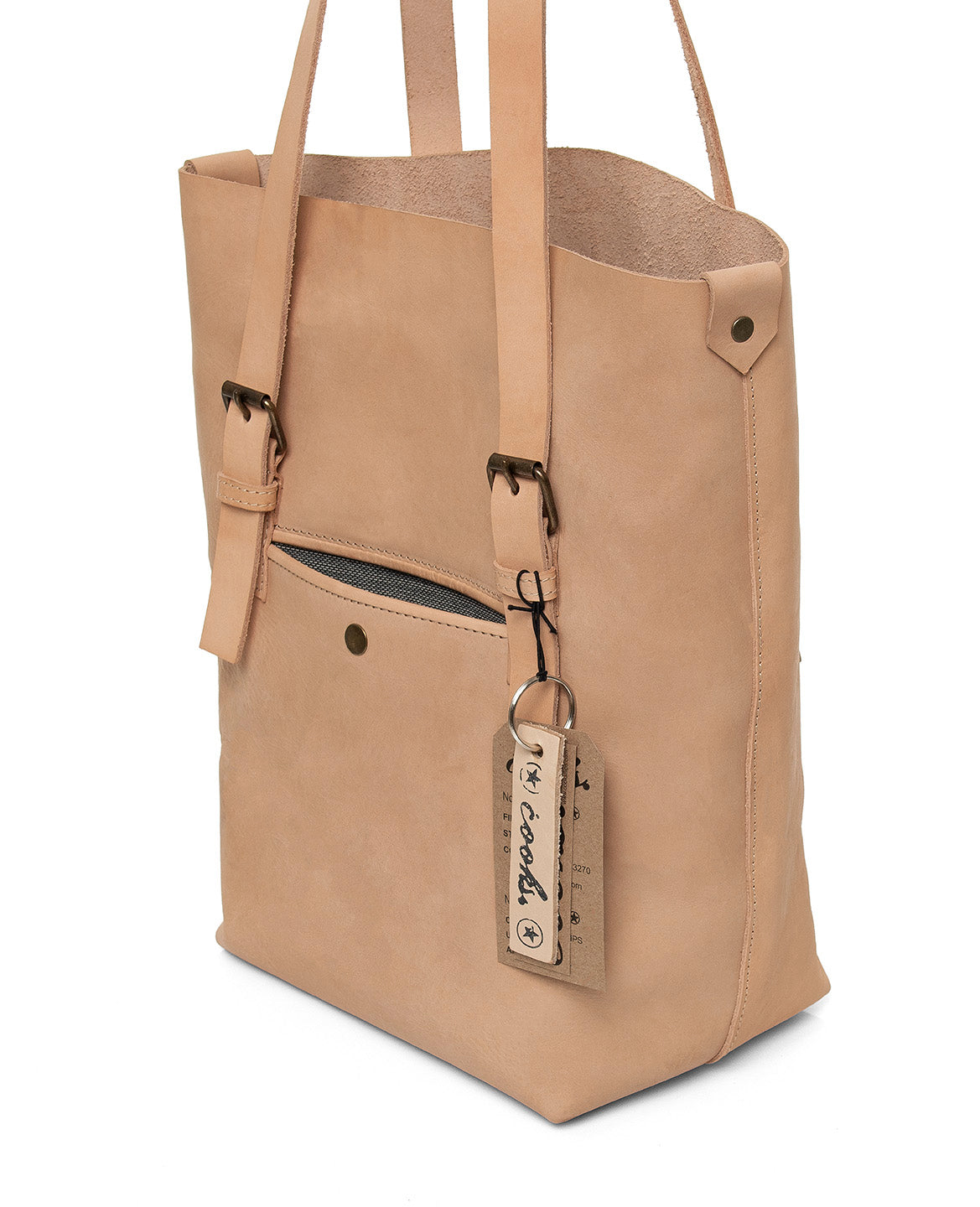 The Field Bag - Vegetable Tanned Leather Tote Large