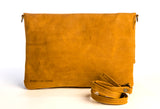 Los Azules Cartel Clutch - Leather Clutch Bag